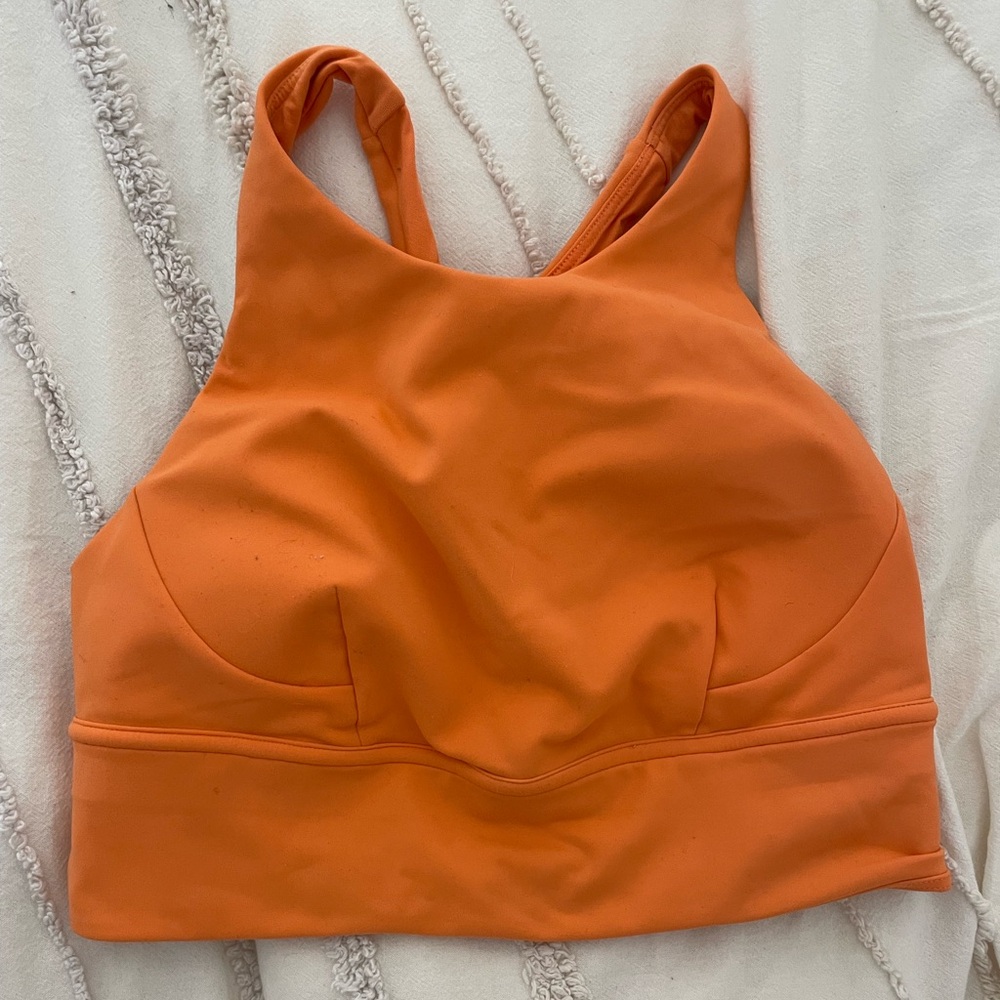 Orange Women's Sports Bra lululemon